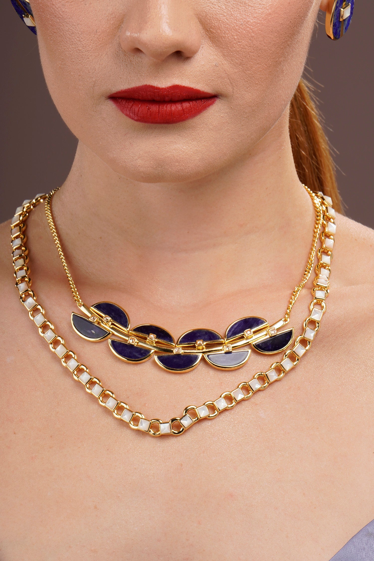 Connection Necklace Sodalite