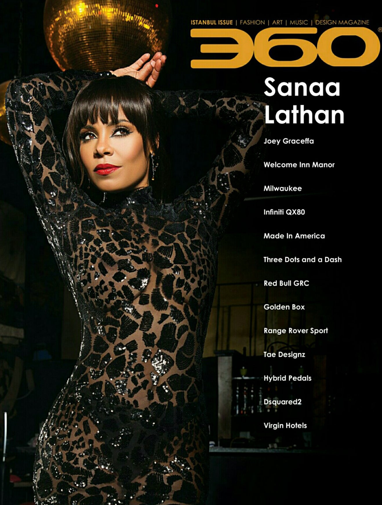 Sanaa Lathan - 360 Magazine