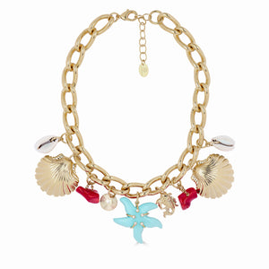 Sea Party Necklace - White