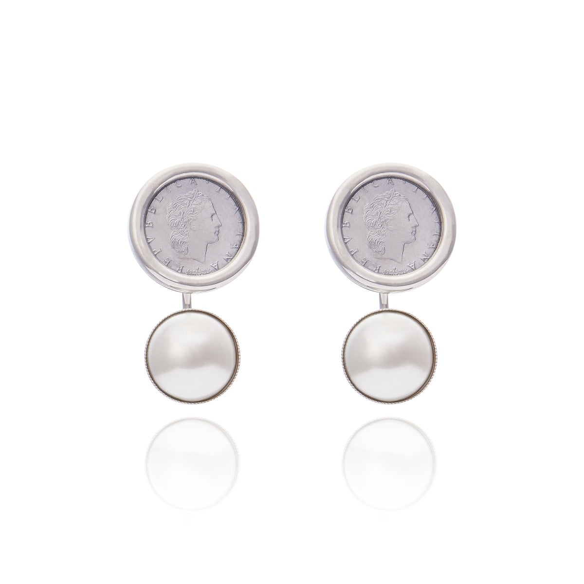 Pia Drop Earring - Silver
