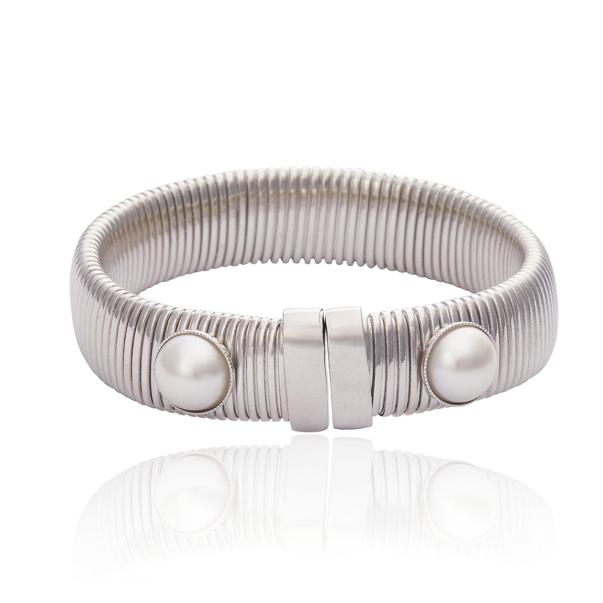 Hebe Dual Bracelet - Silver