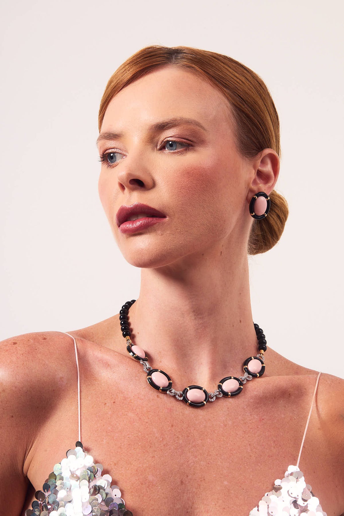 Fascino Necklace Light Pink