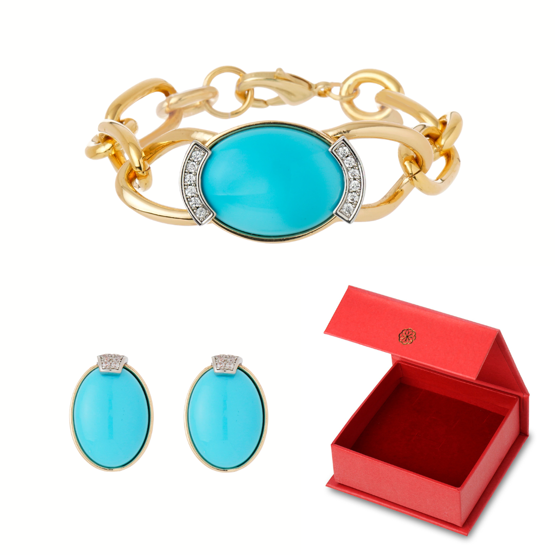 Splendore Turquoise Set