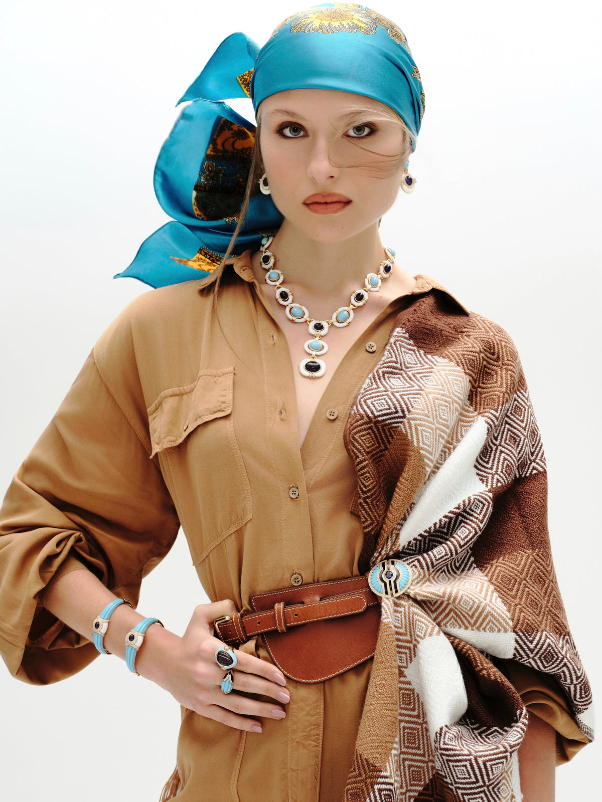 Empress Necklace Turquoise