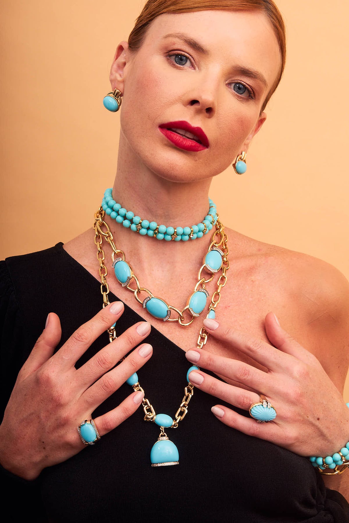 Capri Earrings Turquoise