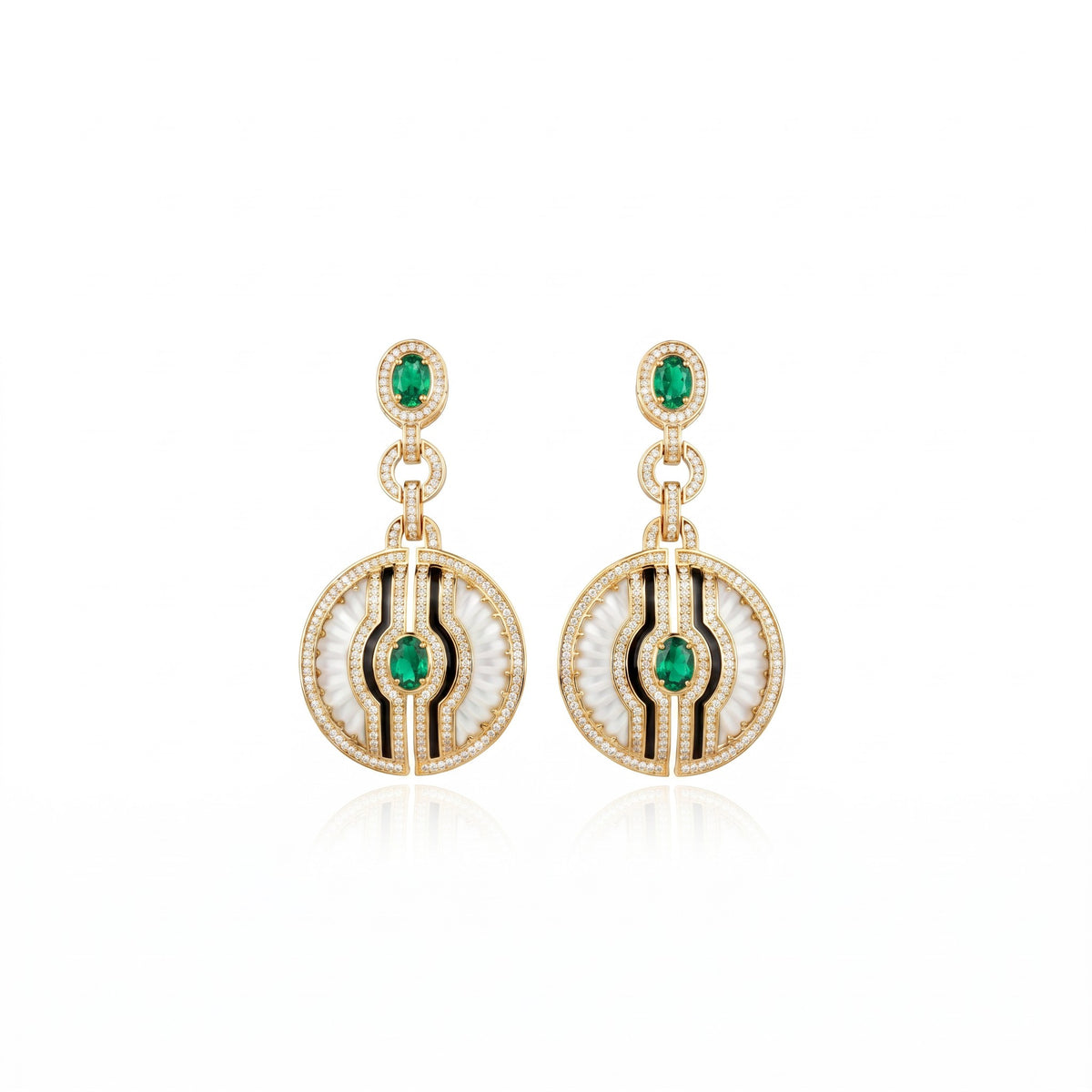 Inti Earrings White