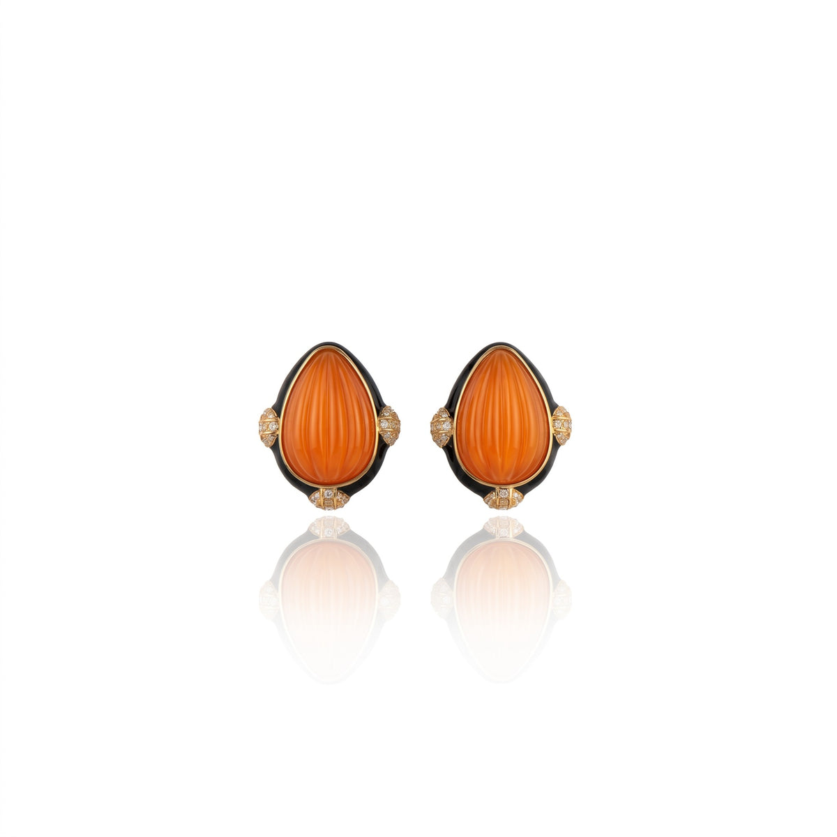 Quilla Earrings Coral