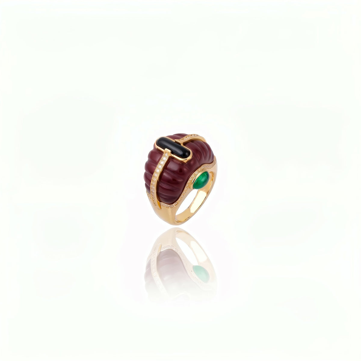 Amaru Ring Burgundy