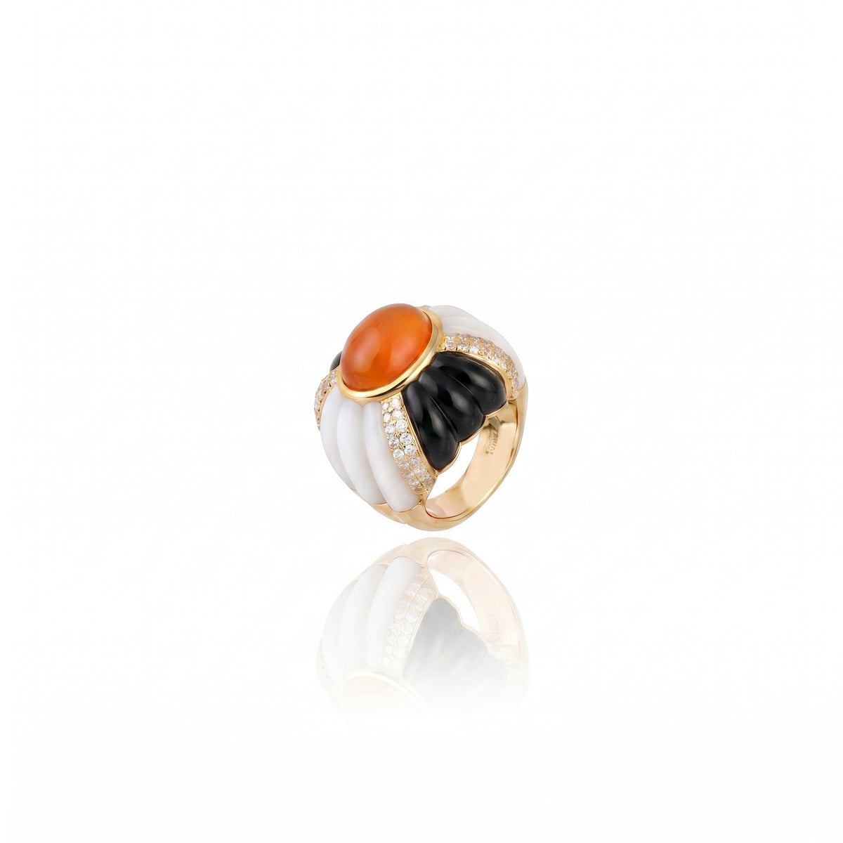 Machu Picchu Ring Coral