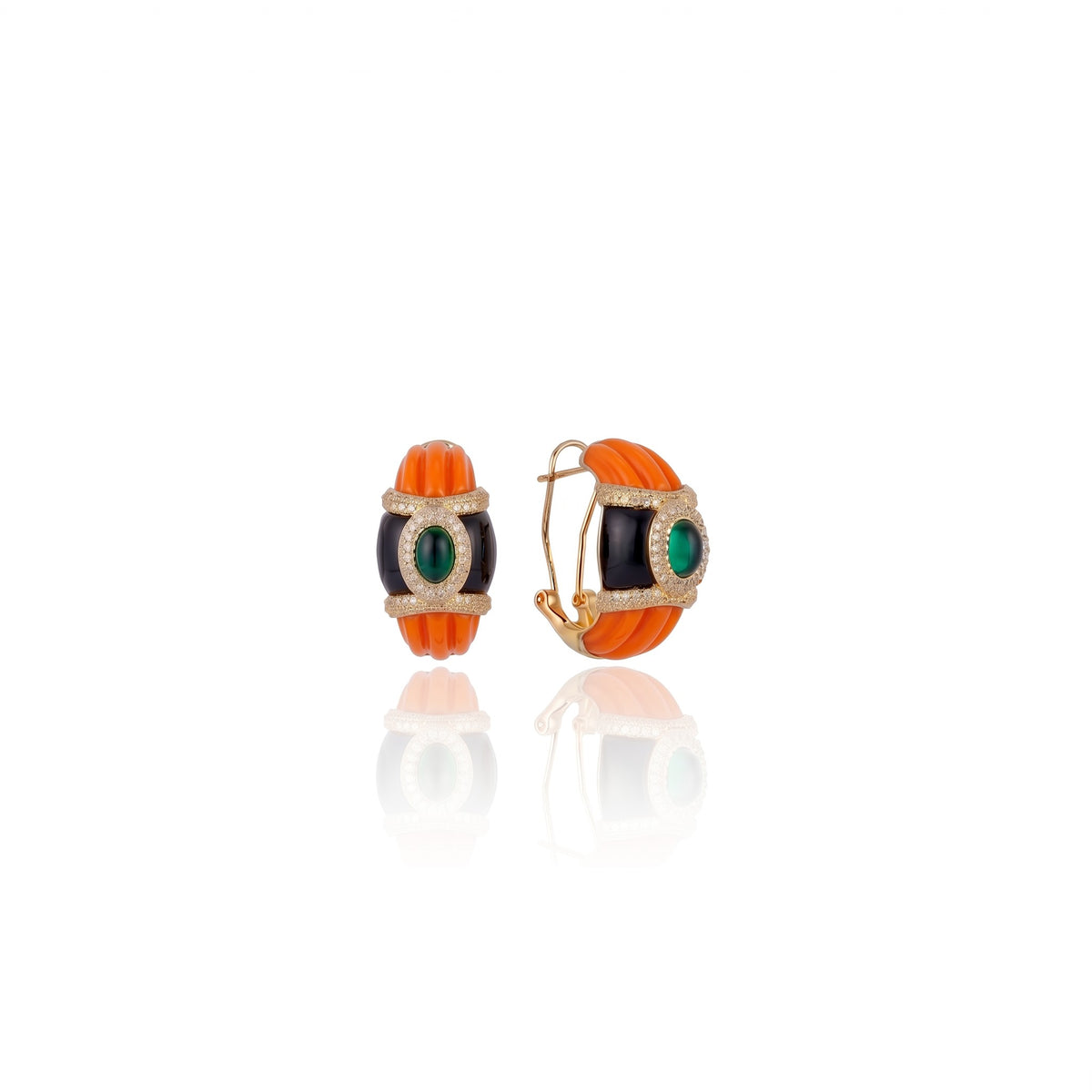 Condor Earring Coral