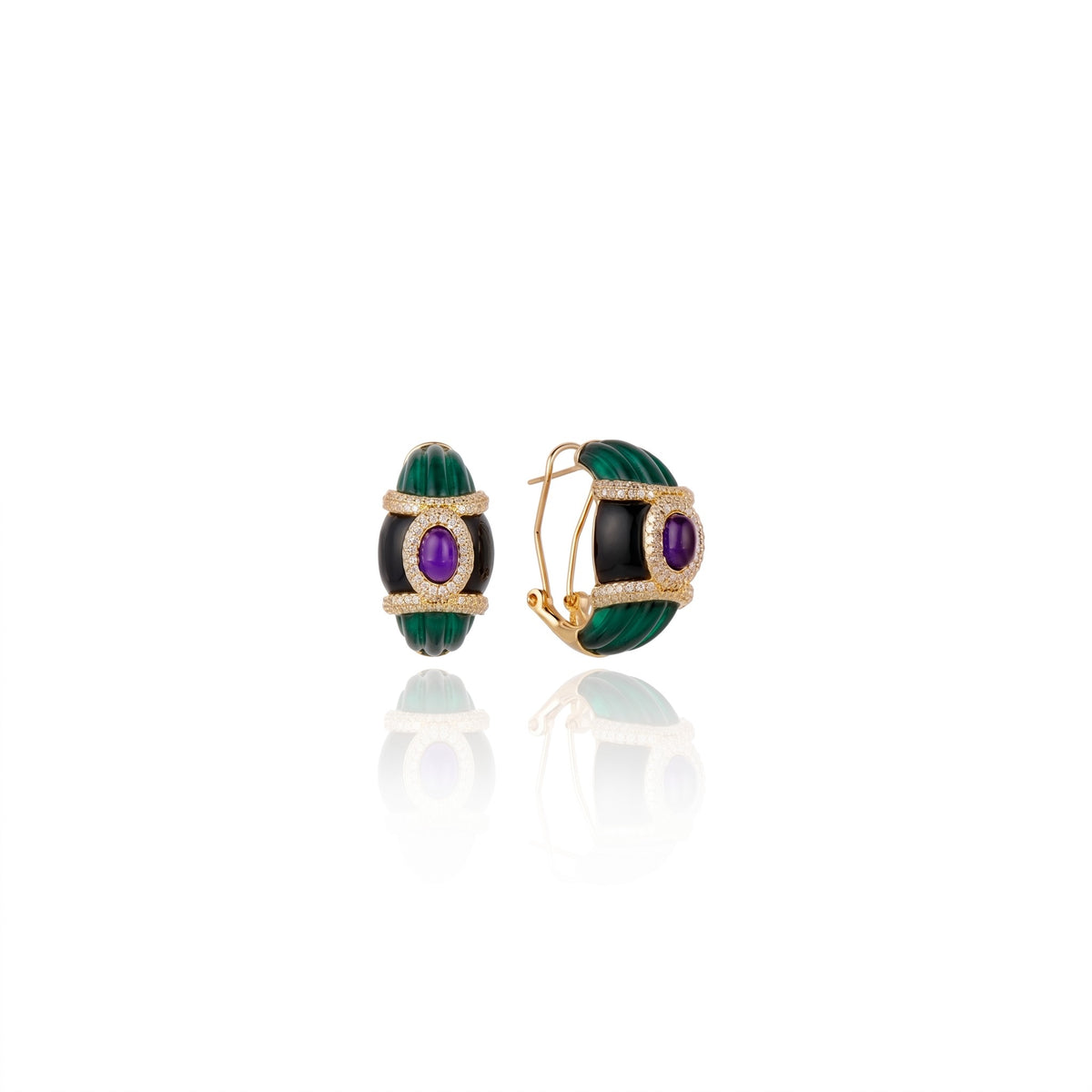 Condor Earring Green