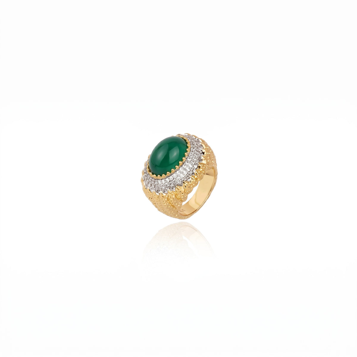 Royal Treasure Ring Green