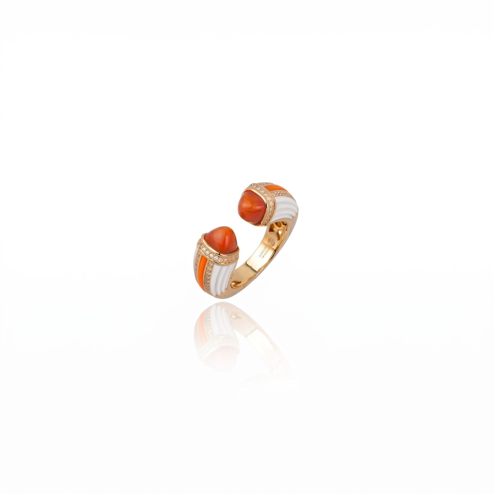 Ayllu Ring Turquoise Coral