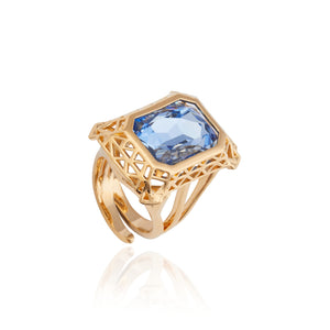 Bali Gem Ring - Crystal