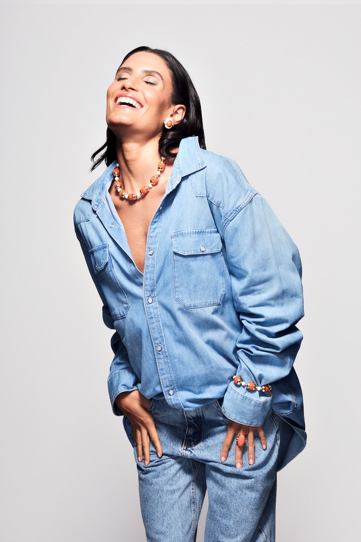 Zina Bracelet Orange