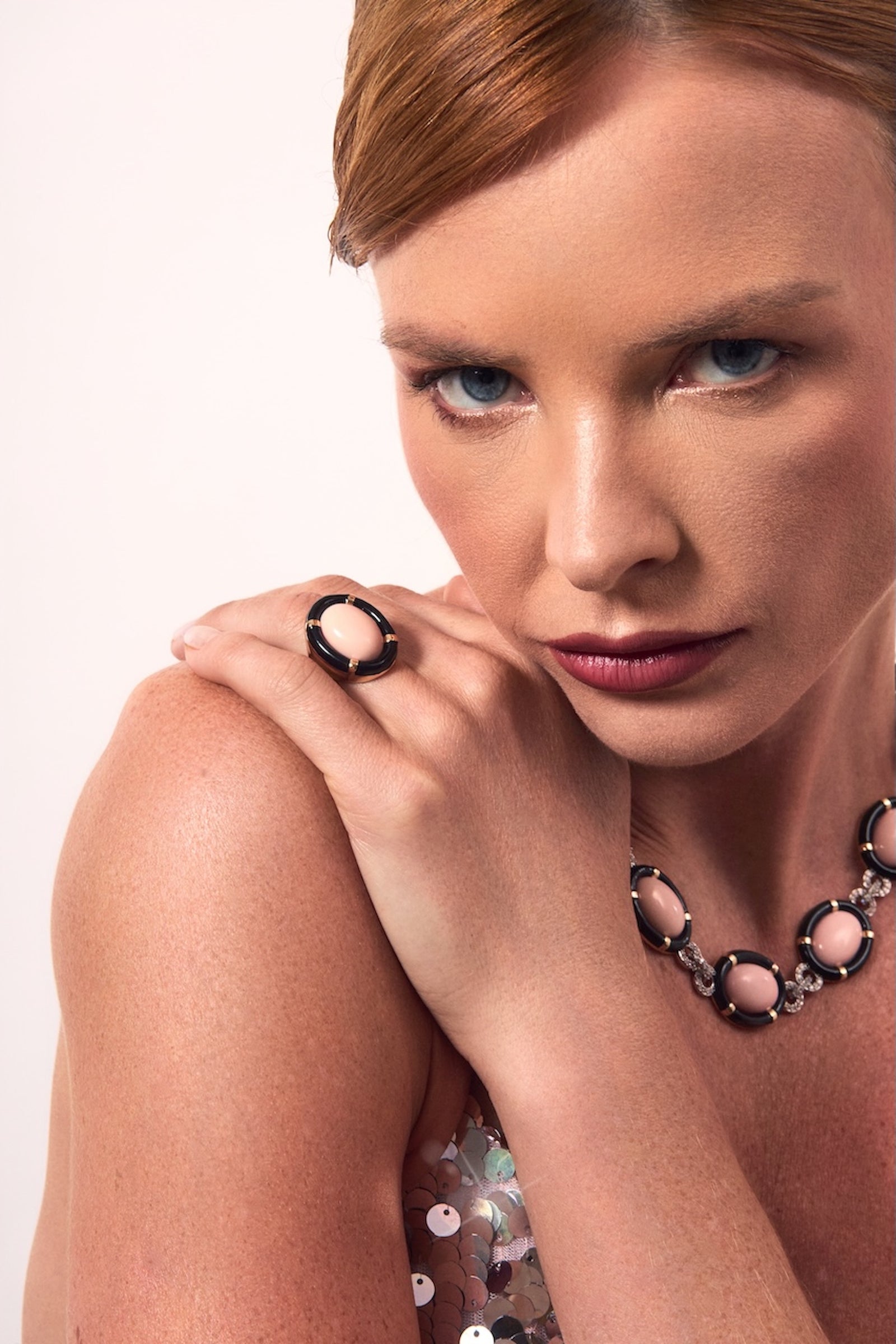 Fascino Necklace White Agate