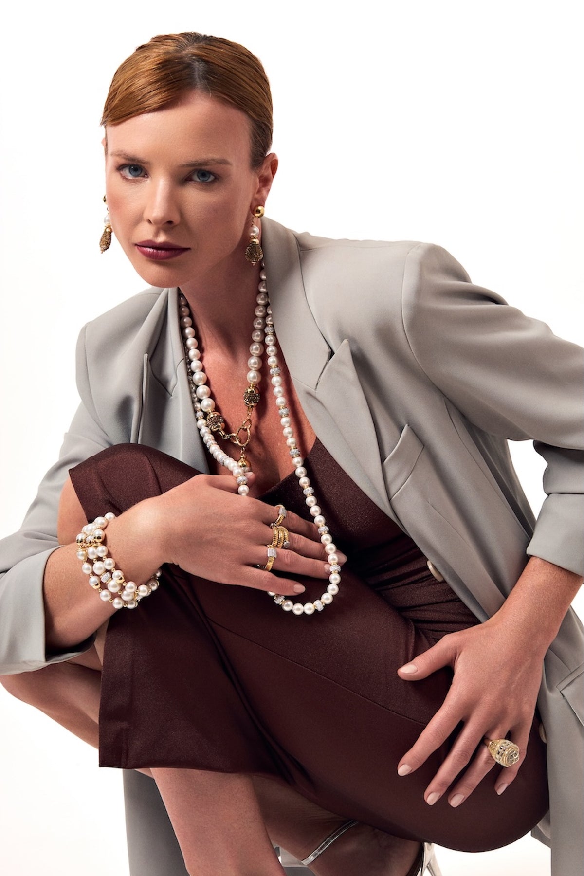 Dorata Drop Earrings 18K Gold Plated