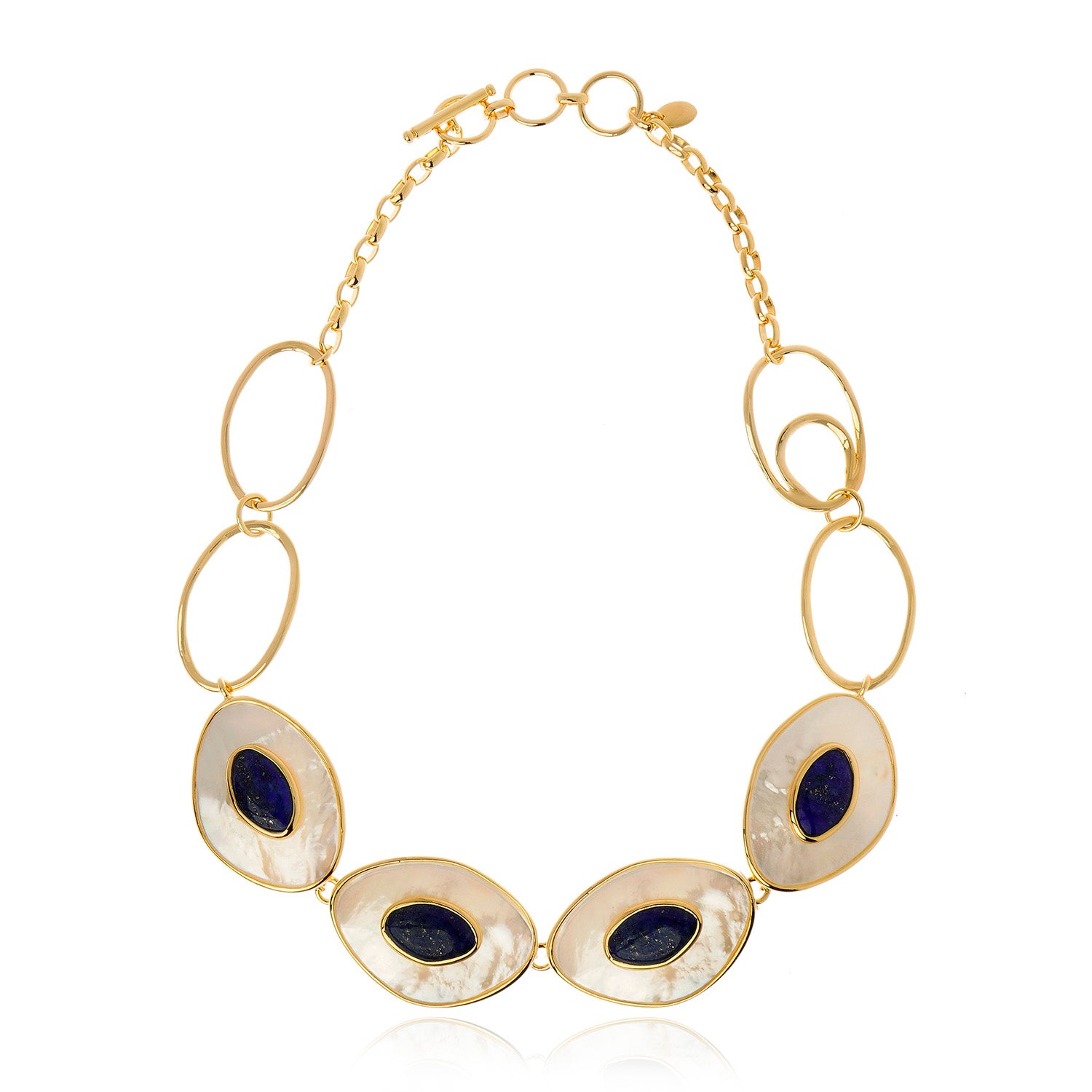 Poet Necklace - Mother of Pearl