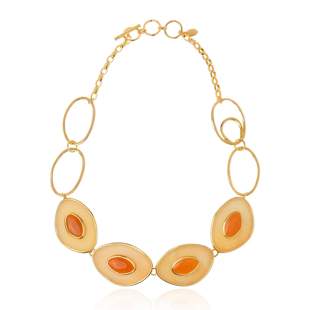 Poet Necklace - Rose Quartz