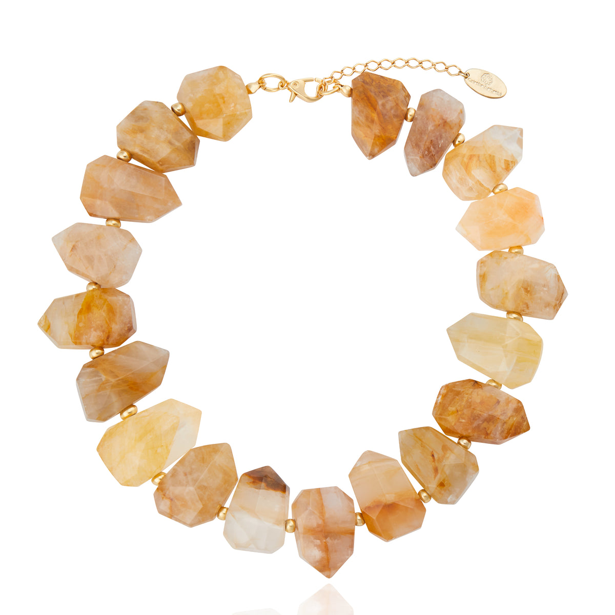 Iara Necklace Natural Citrine