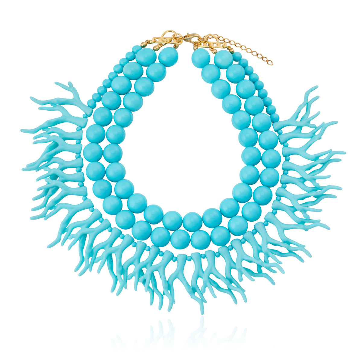 Lani Triple Necklace Turquoise