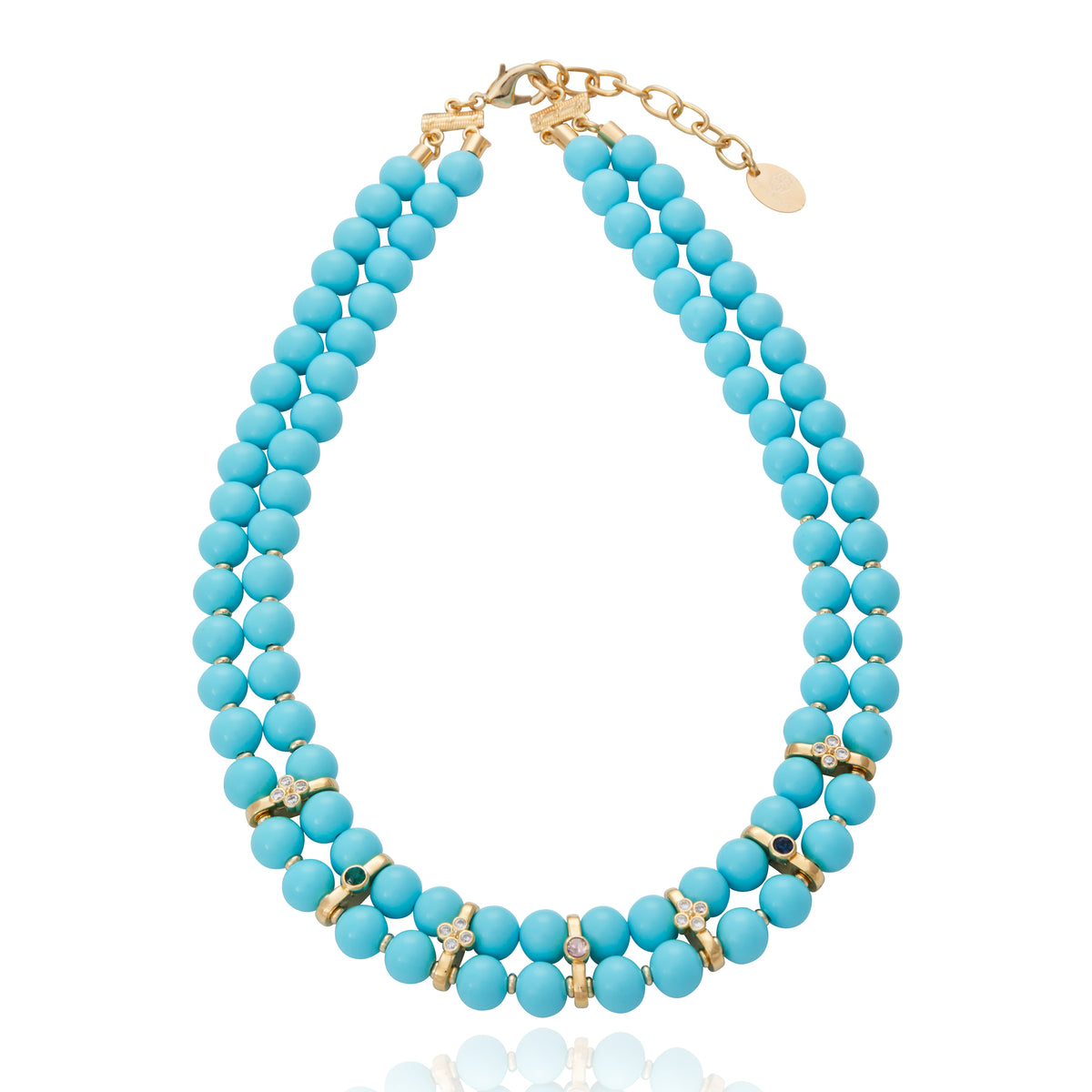 Palazzo Grassi Necklace Turquoise