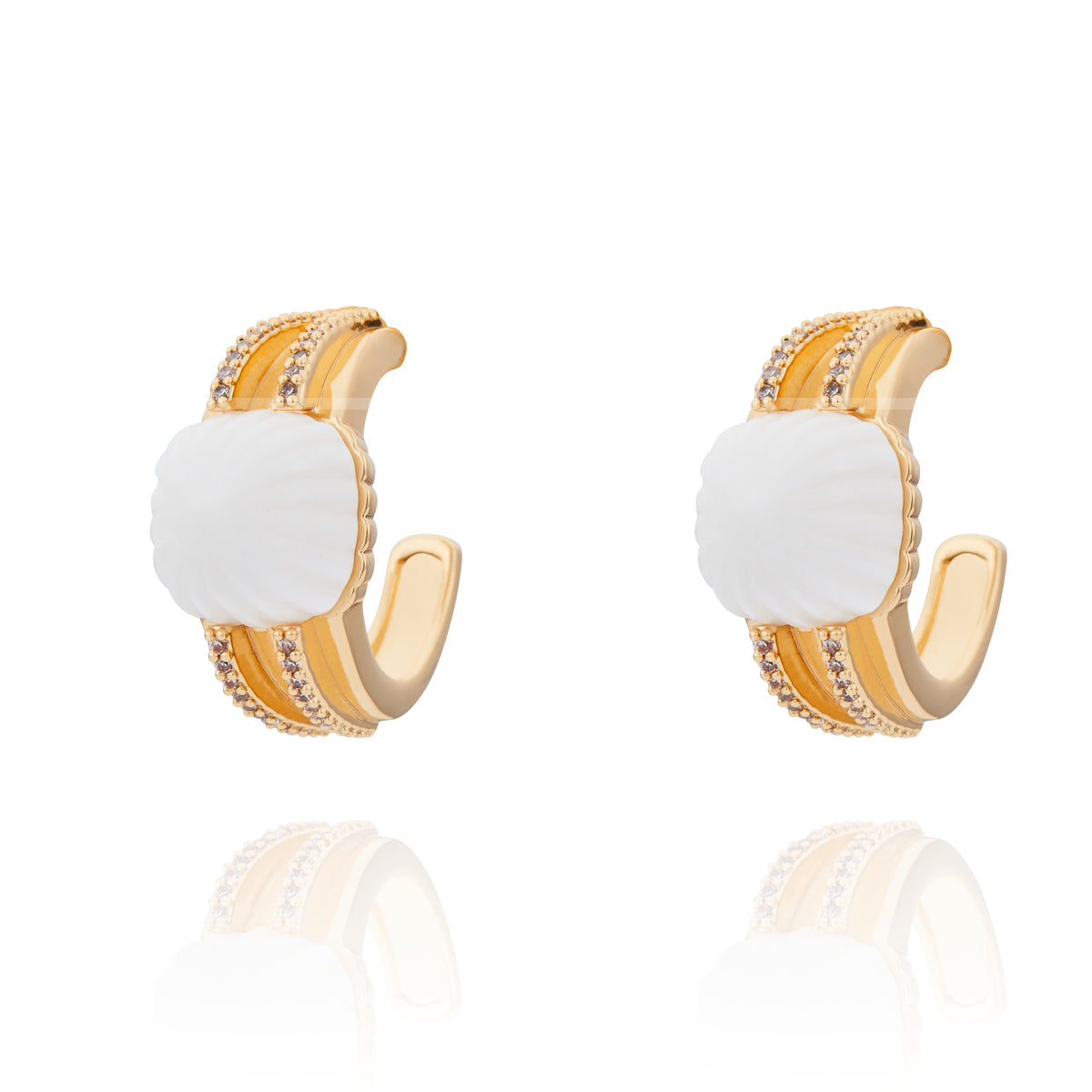 Duomo Half Hoop White