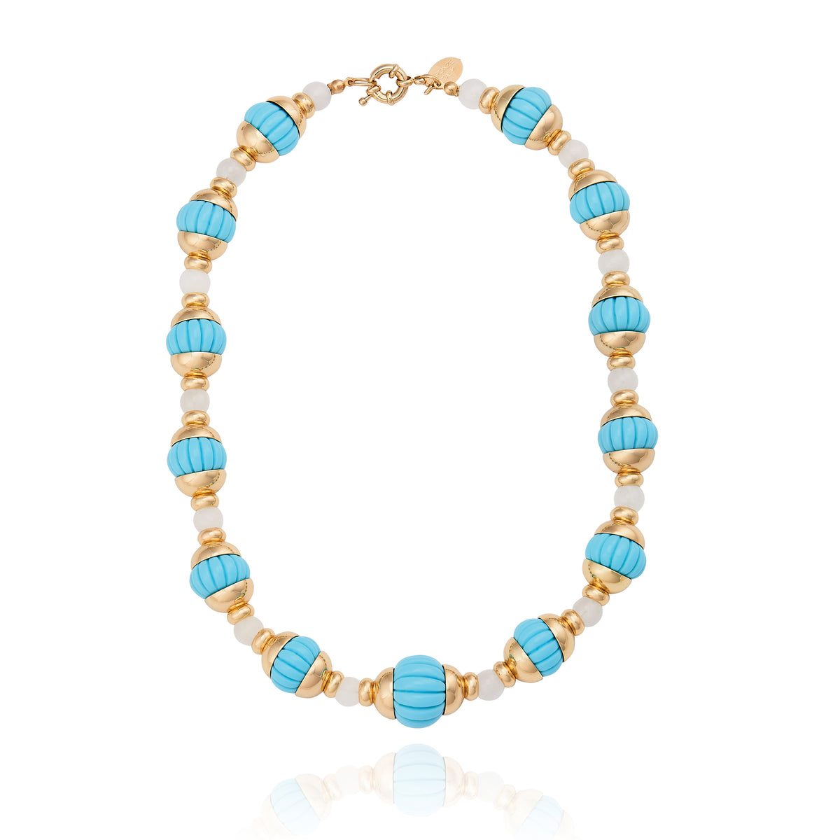 Duomo Bicolor Necklace Turquoise