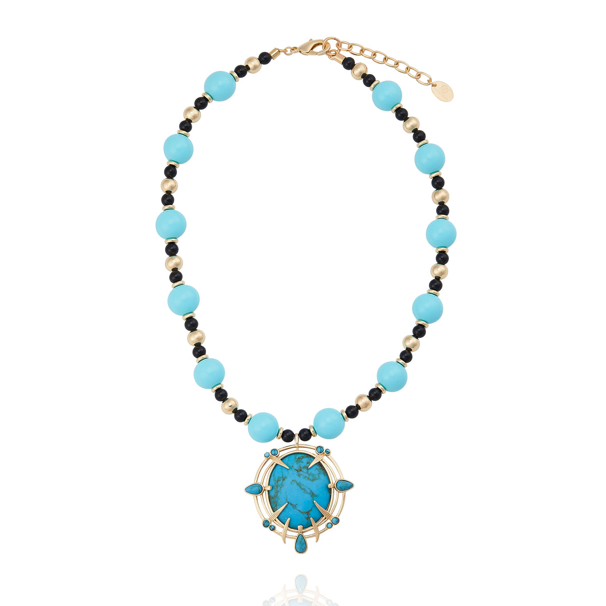 Basilica Necklace Pendant Turquoise