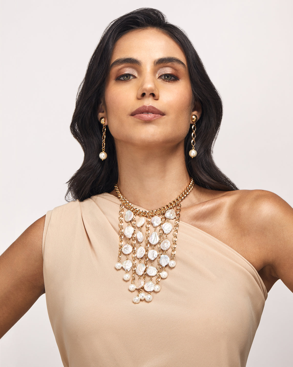 Quinn Necklace 18K Gold Plated