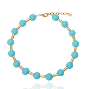 Hebe Necklace - Pink Gold