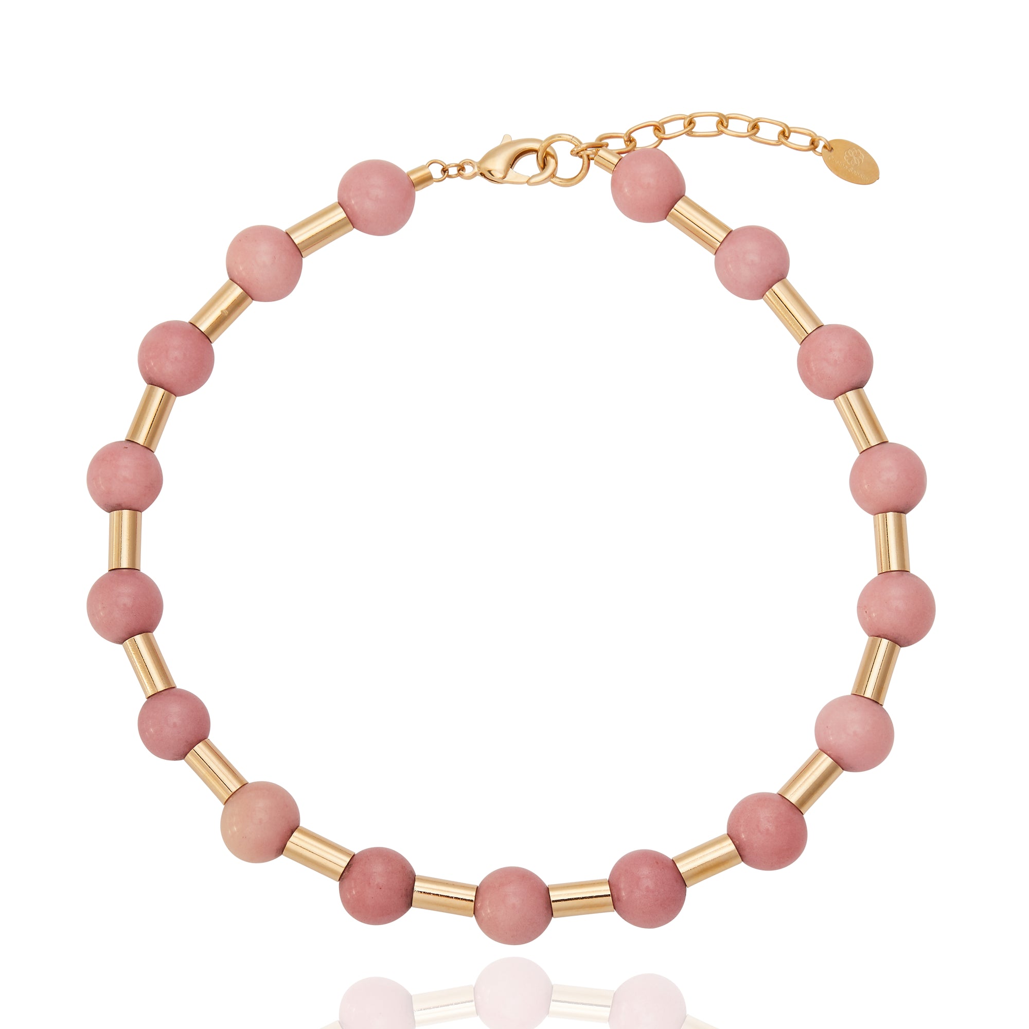 Hebe Necklace - Pink Gold