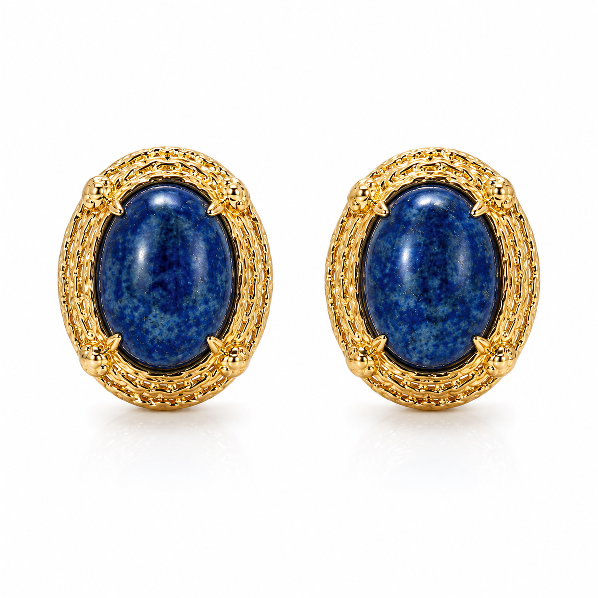 Drago Earring Dark Blue