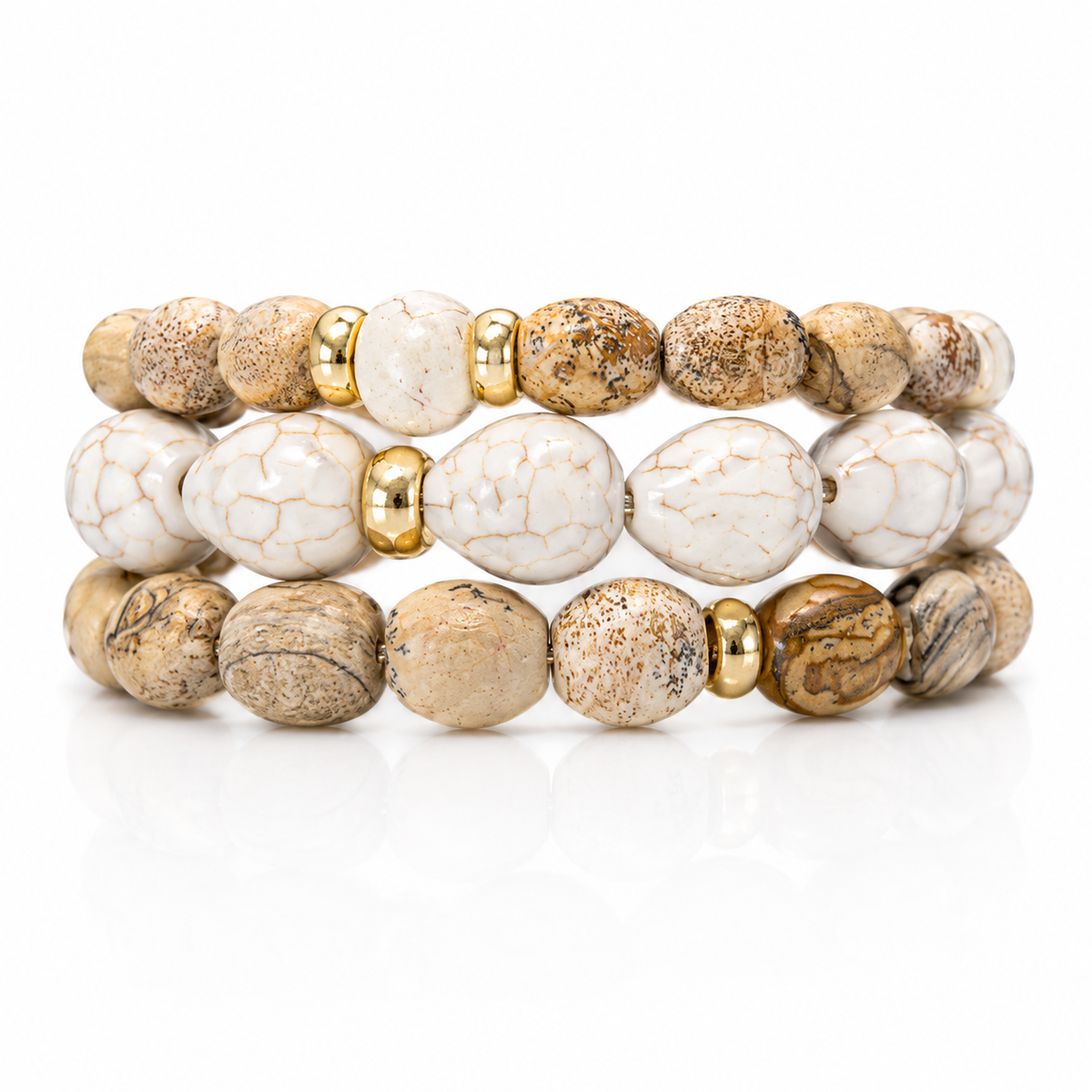Luz Bracelet Beige