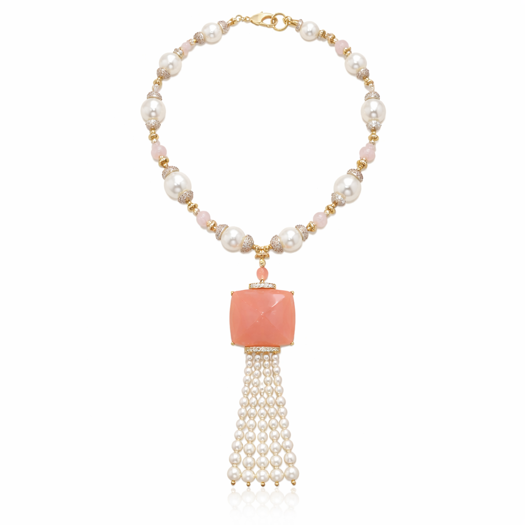 Tarsila Necklace Pink Angel