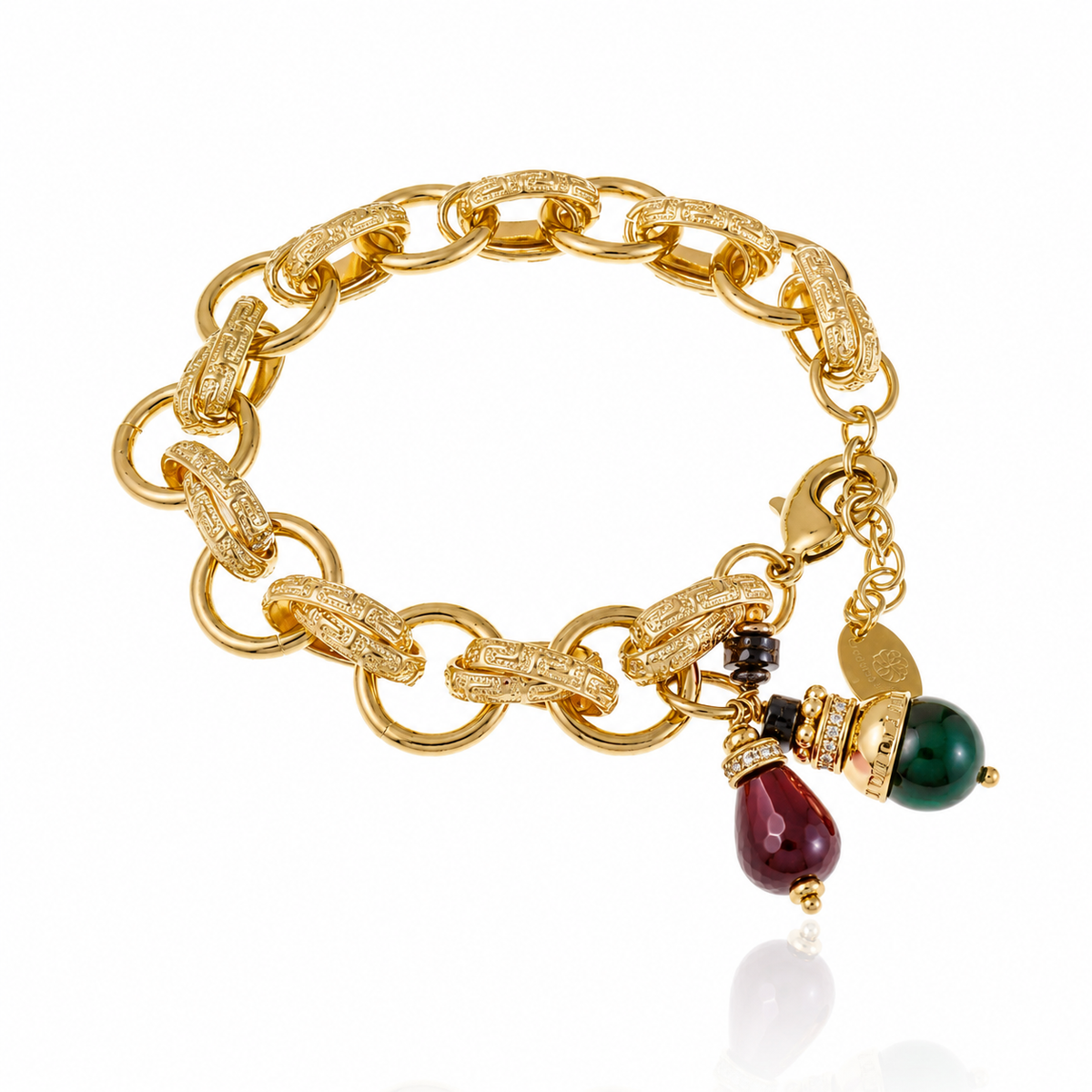 Sirena Bracelet Green Agate