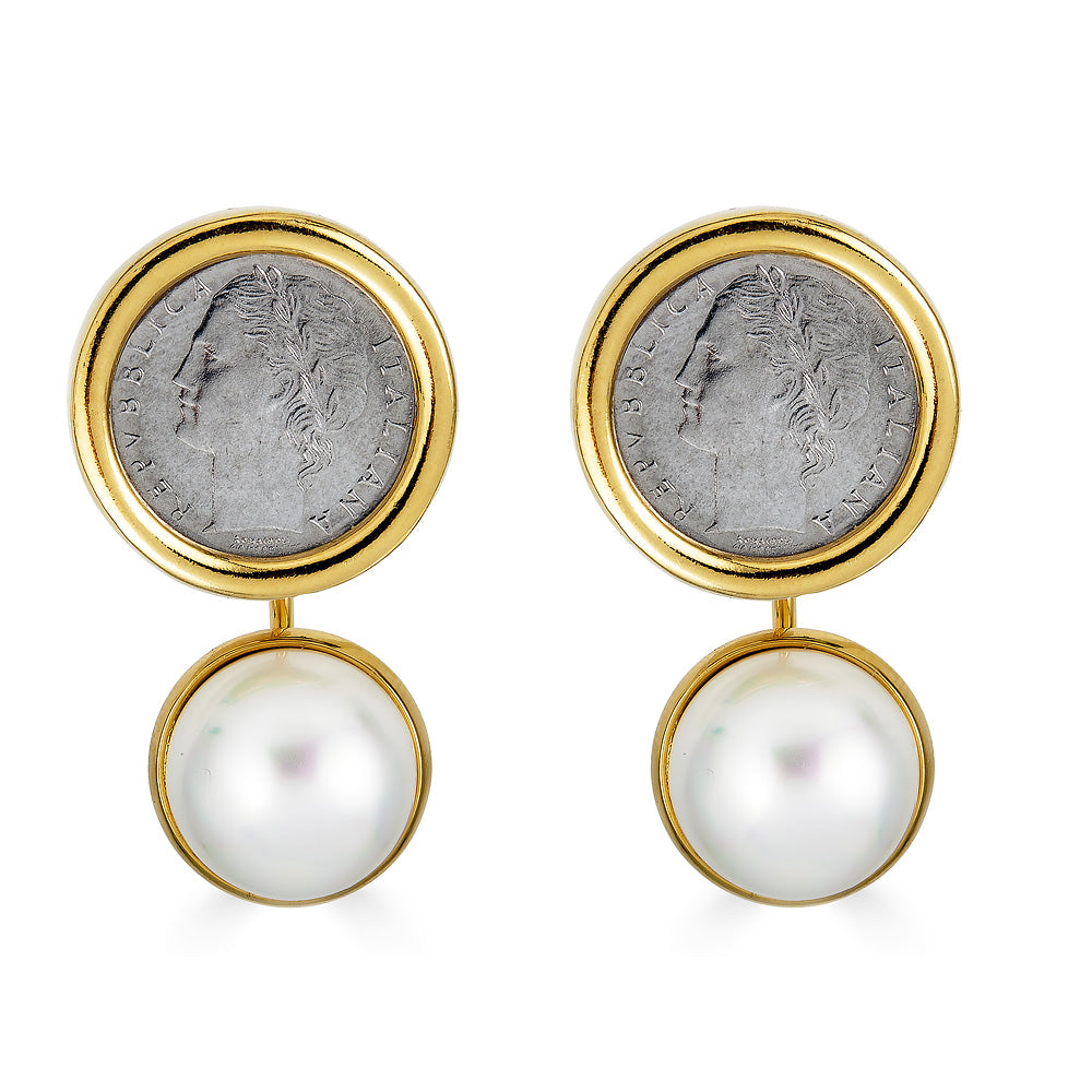 Pia Drop Earring - Silver