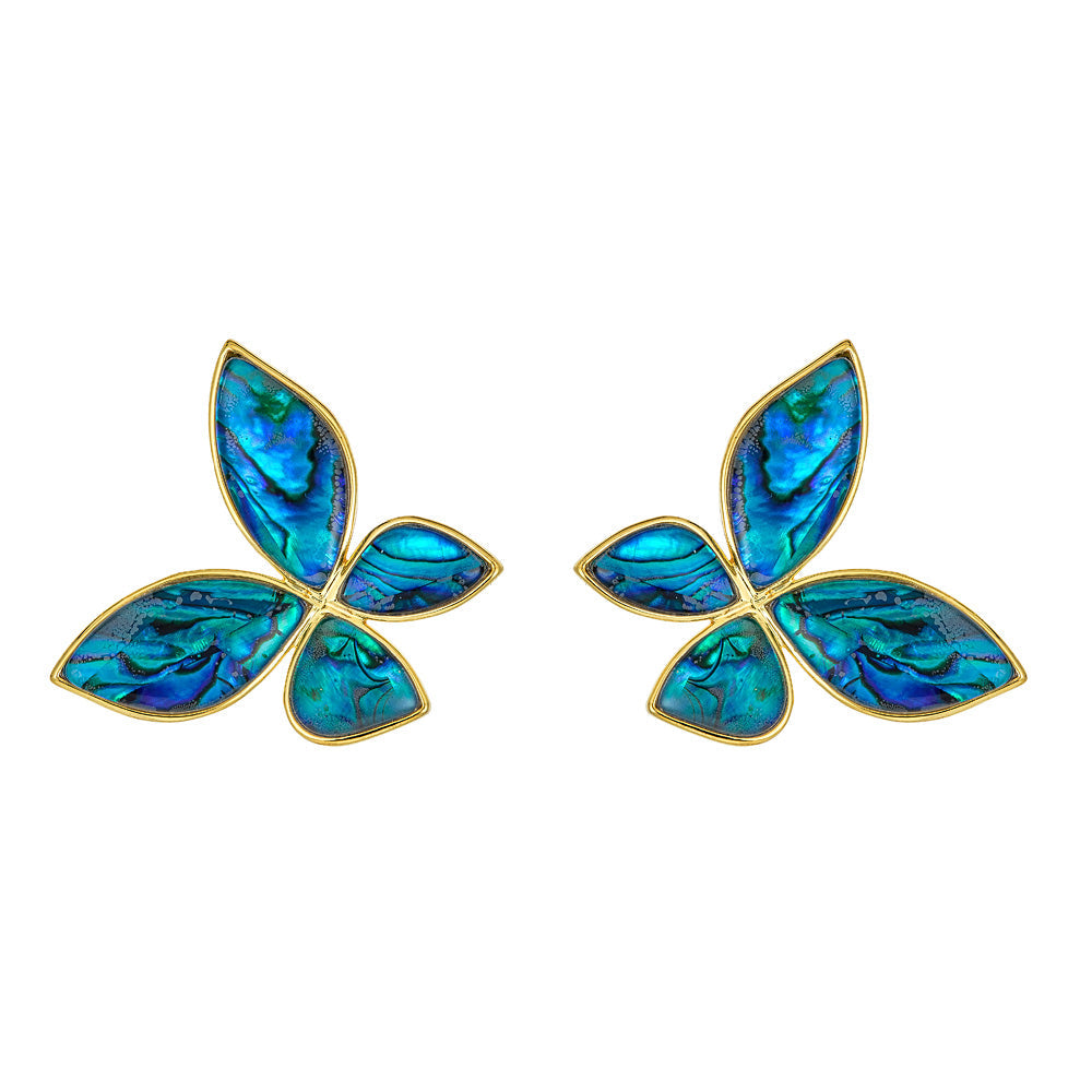Sophia Earring - Blue Abalone