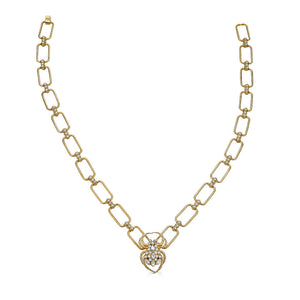 Classic Spider Chain Necklace - Gold