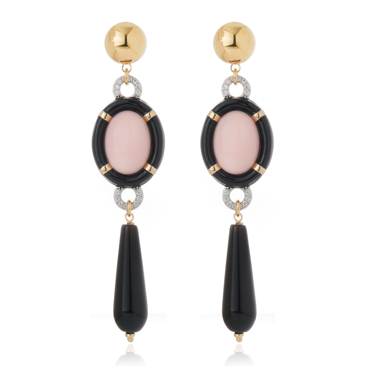 Fascino Drop Earring Light Pink