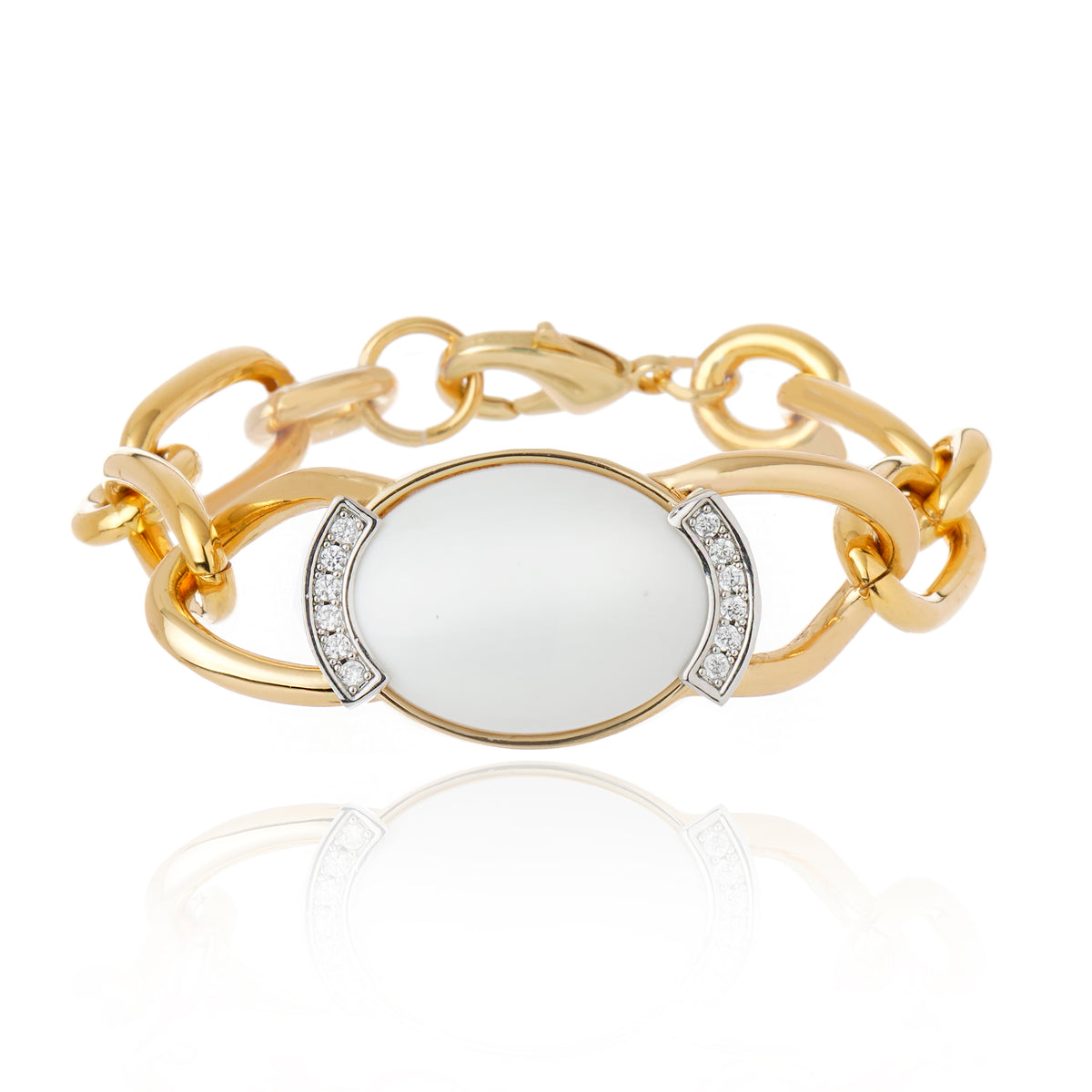 Splendore Bracelet White Agate