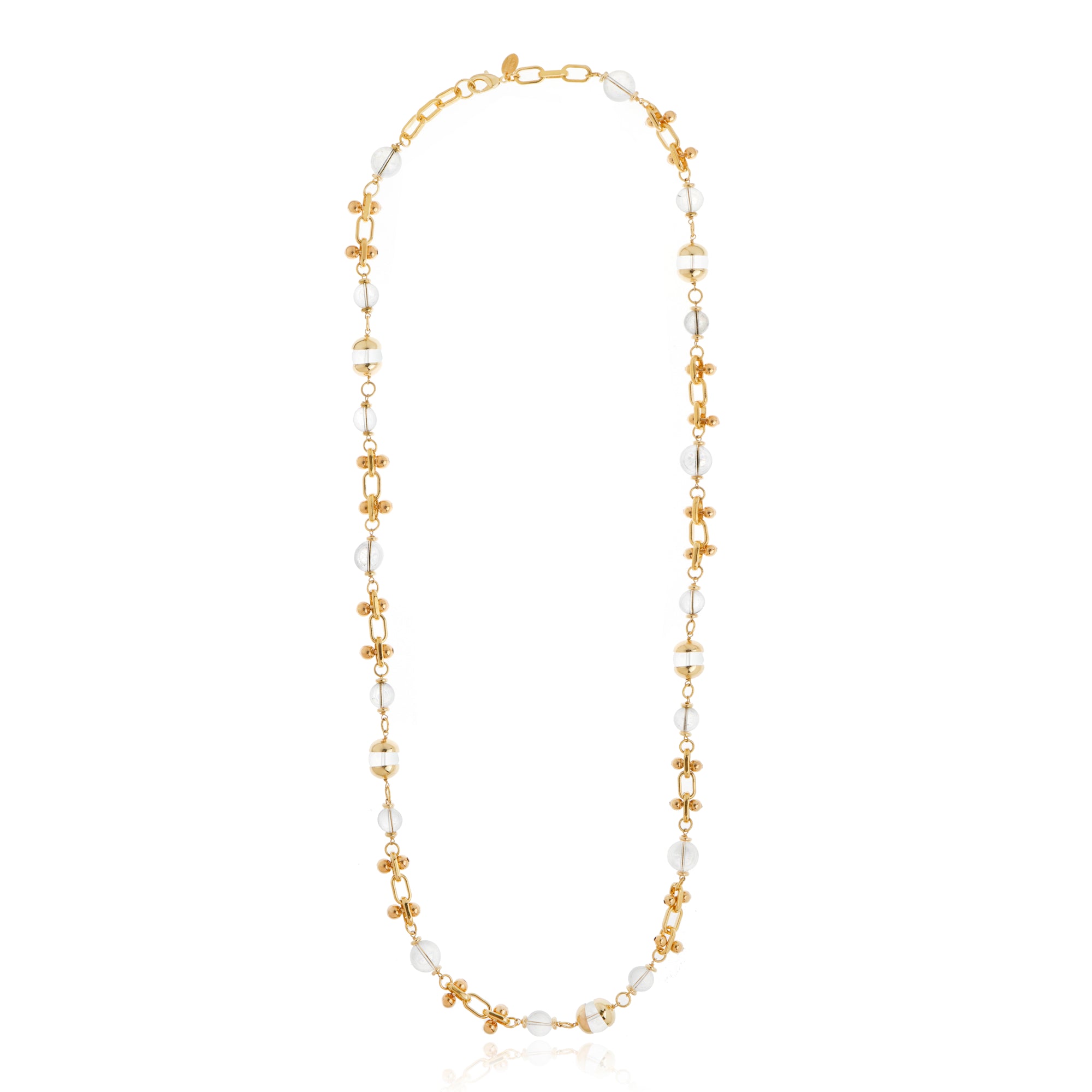 Liuce Long Necklace 18K Gold Plated