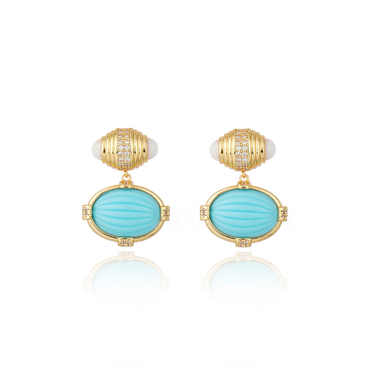 Tarsila Earrings Turquoise