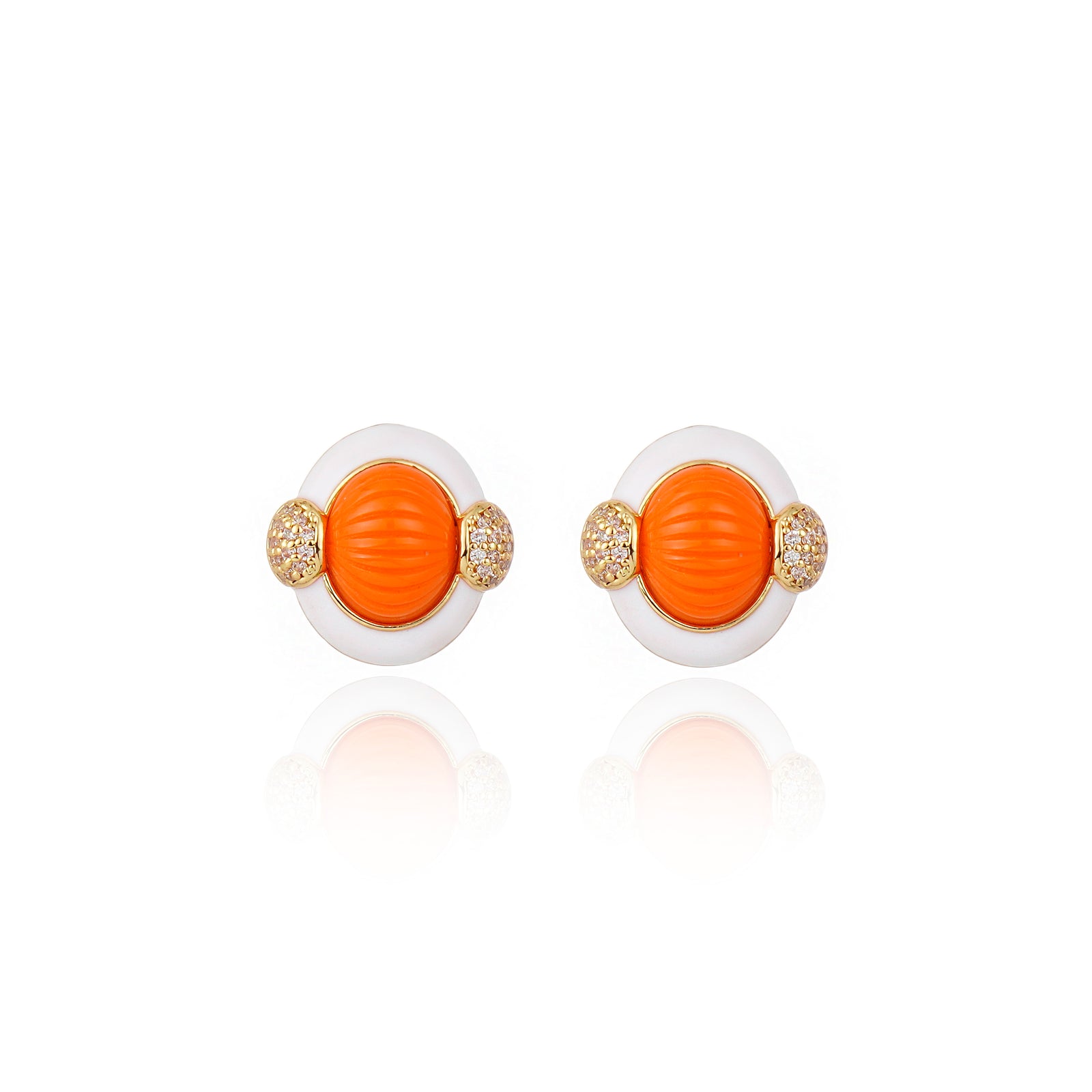 Volpi Earrings Orange