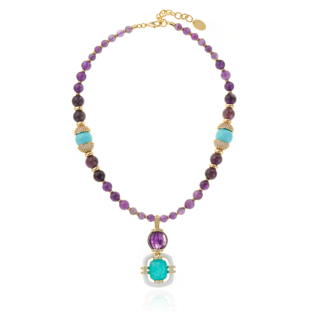 Malfatti Necklace Amethyst