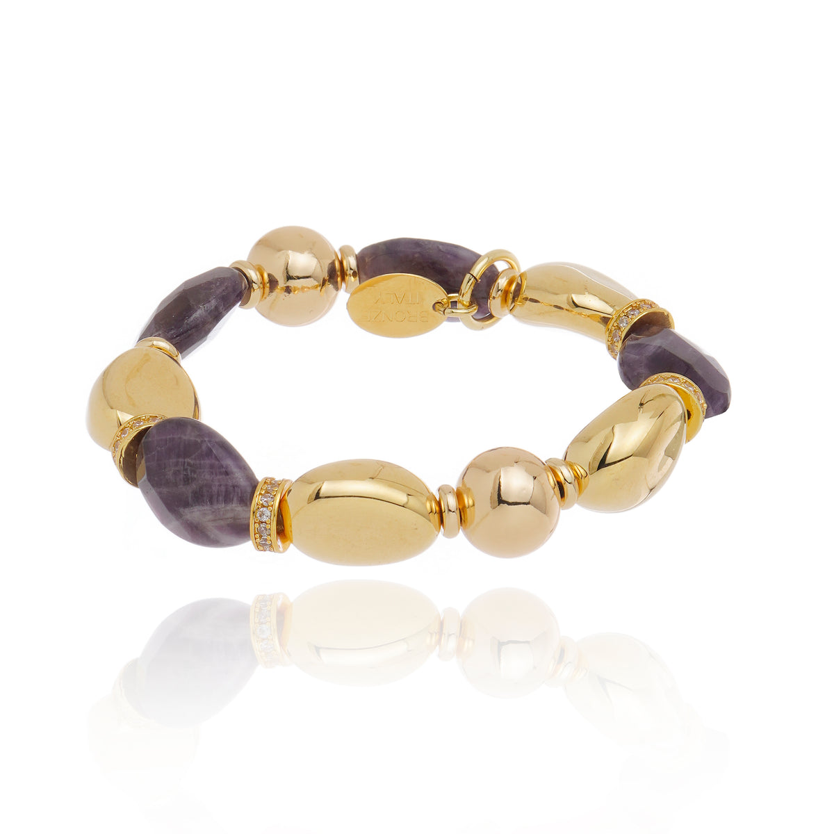 Volutta Amethyst Bracelet