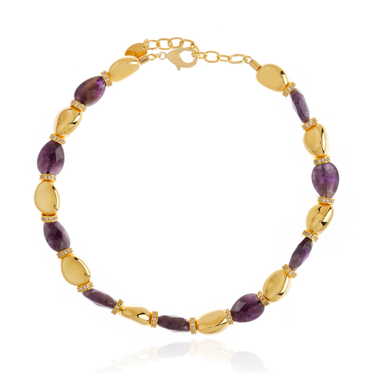 Volutta Amethyst Necklace