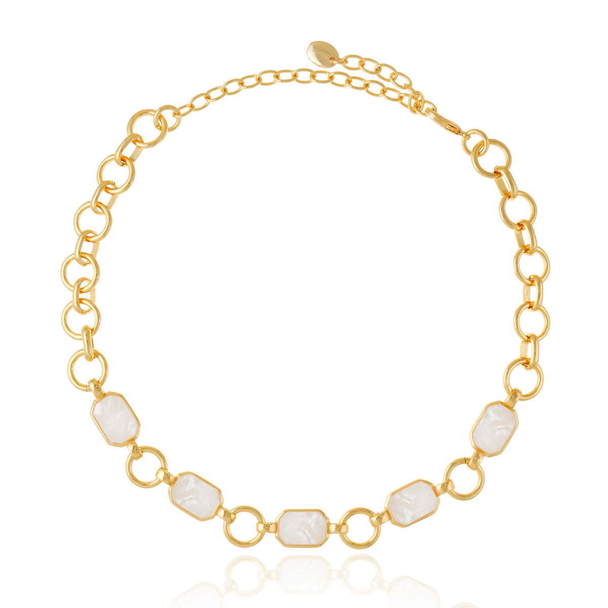 Icon Organic White Mother of Pearl Choker