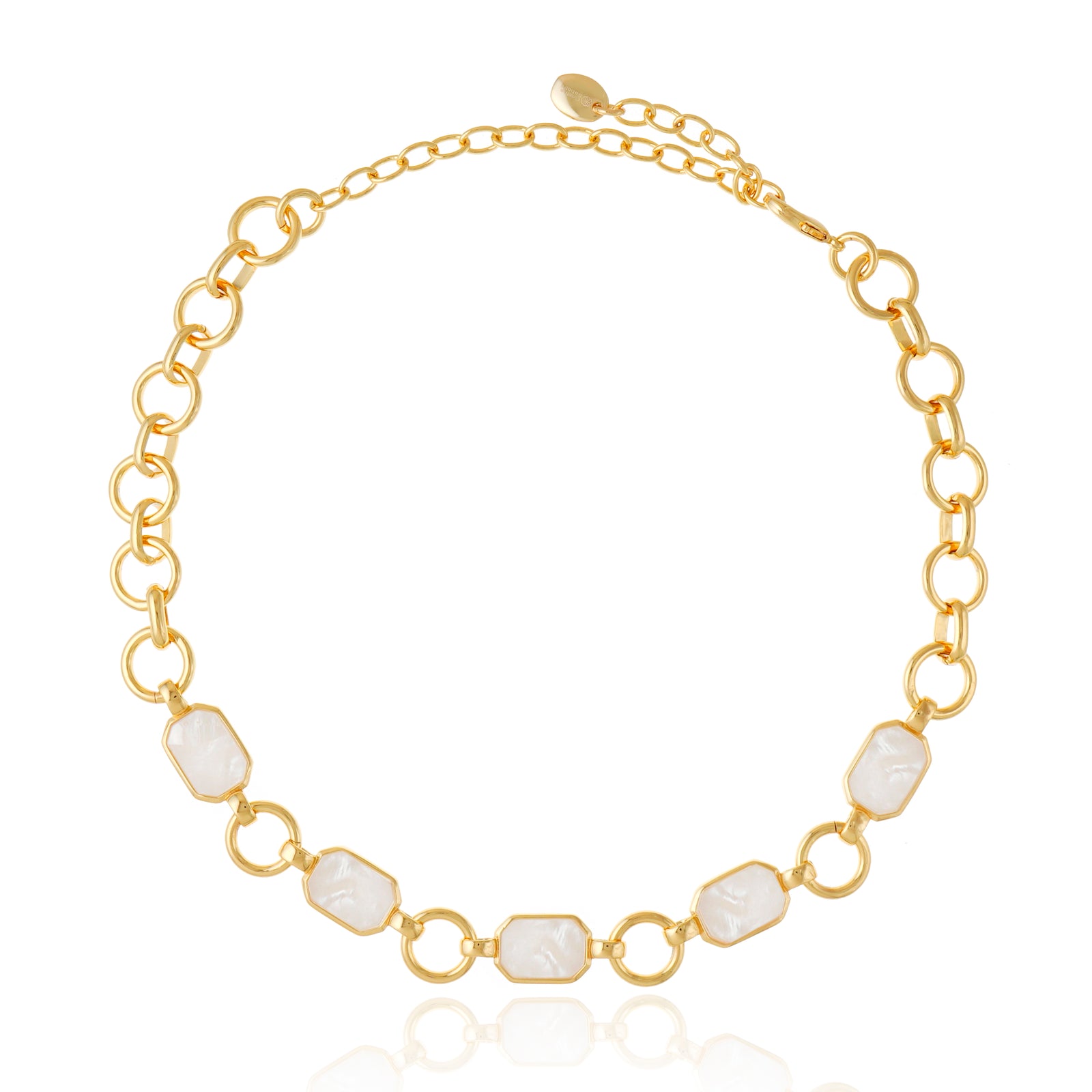 Icon Organic White Mother of Pearl Choker