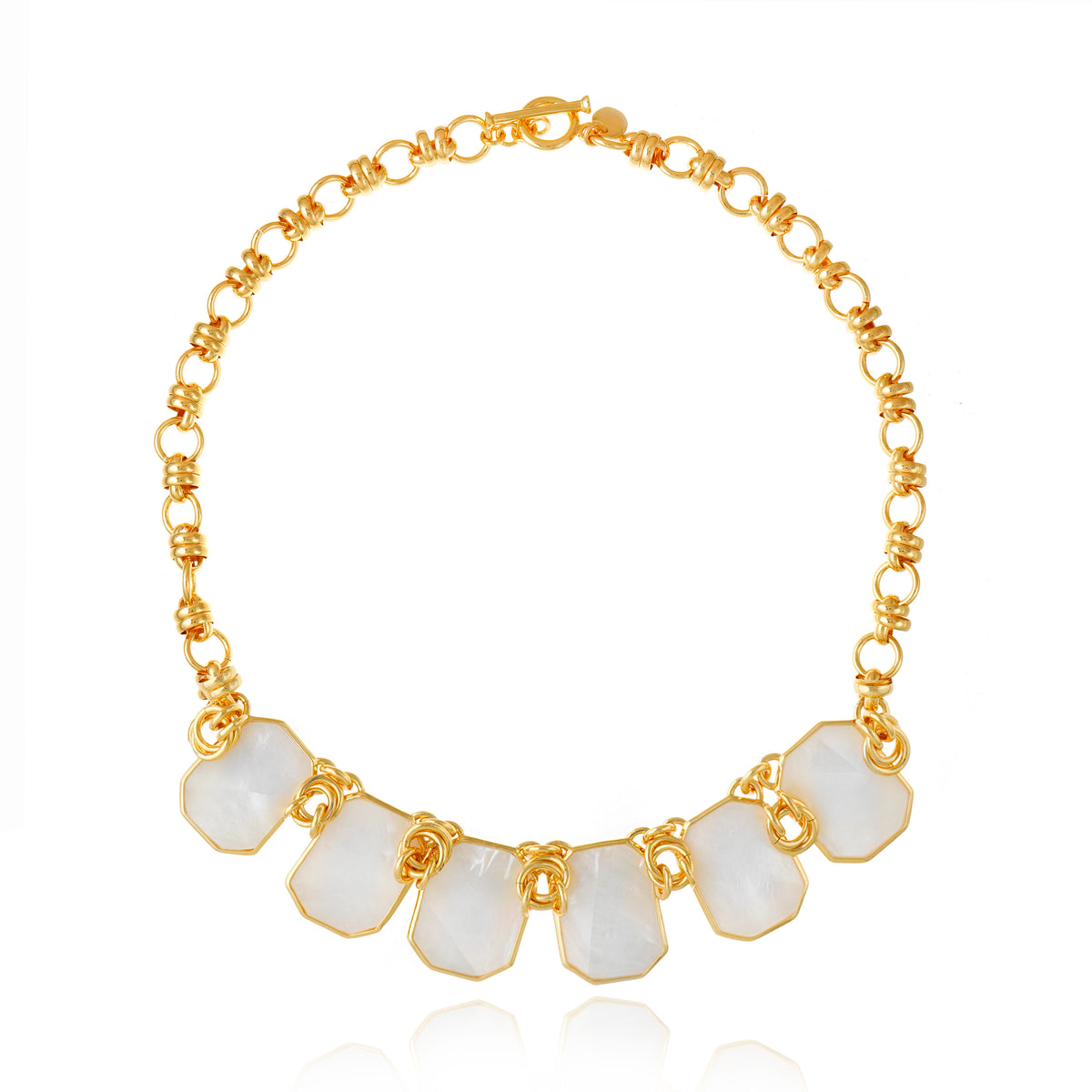 Icon Classic White Mother of Pearl Necklace